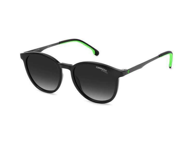 Carrera Unisex 49mm Black Green Sunglasses 7805819027516