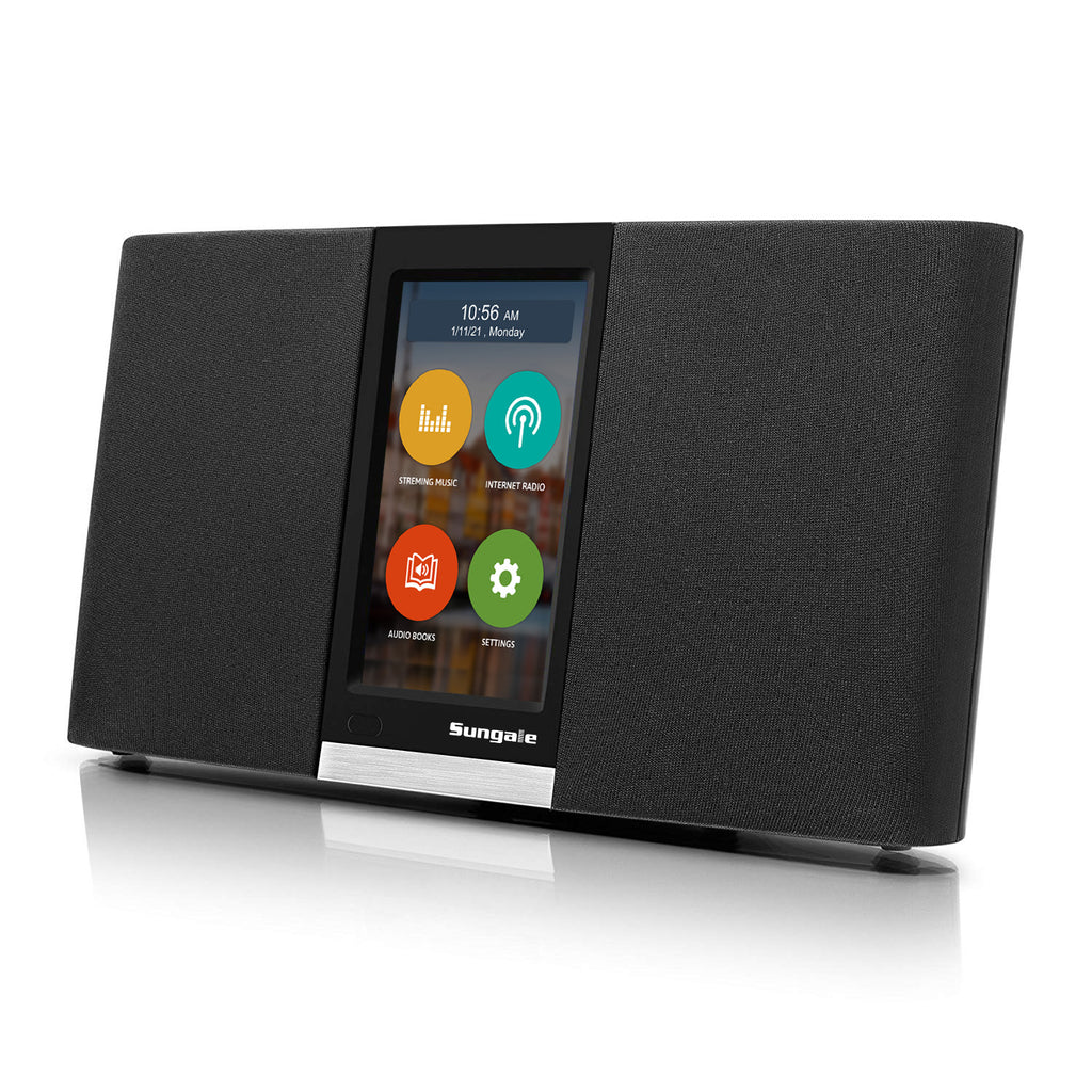WiFi Internet Radio w/ Sleek Design, Great Sound & many Music options