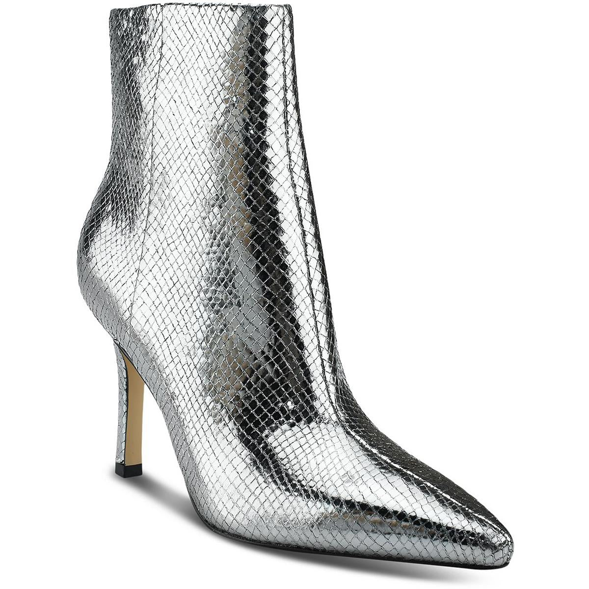 KENDRY2 Leather Zipper Ankle Boots