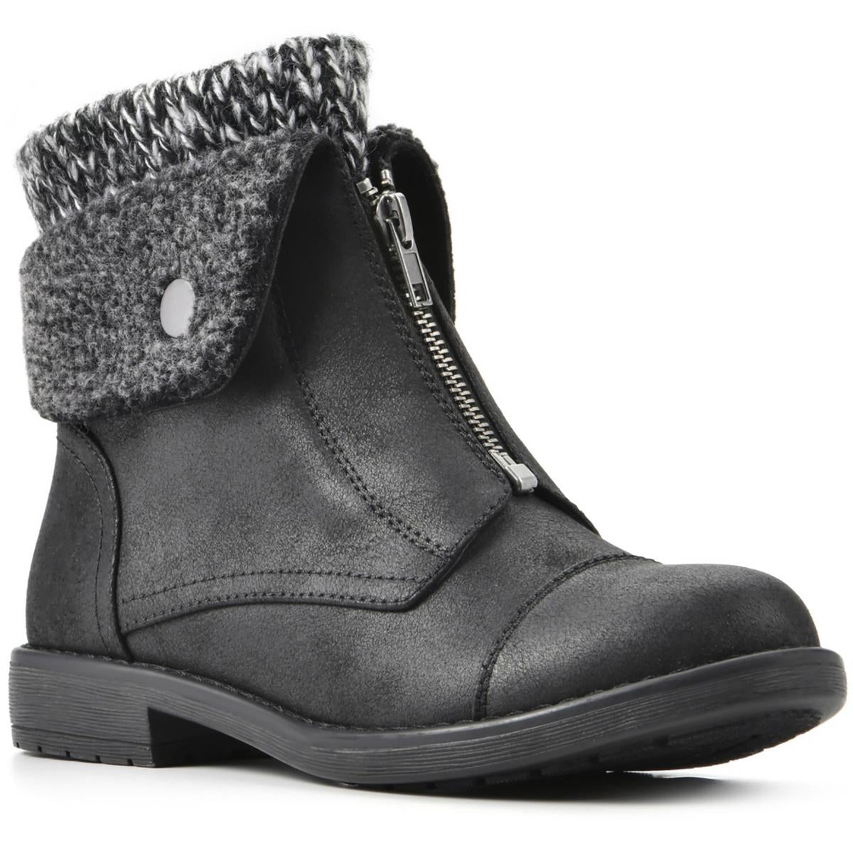 Duette Faux Leather Cozy Booties