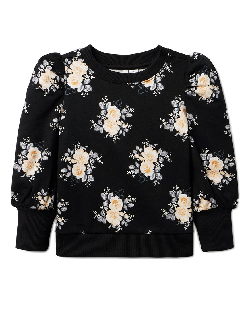 Janie and Jack Floral French Terry Sweatshirt