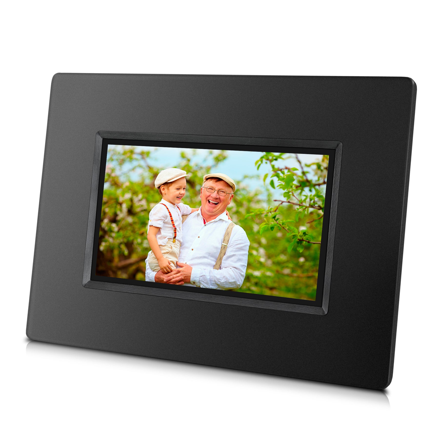 Cloud Photo Frame, 20GB Cloud Storage, Battery/App Support