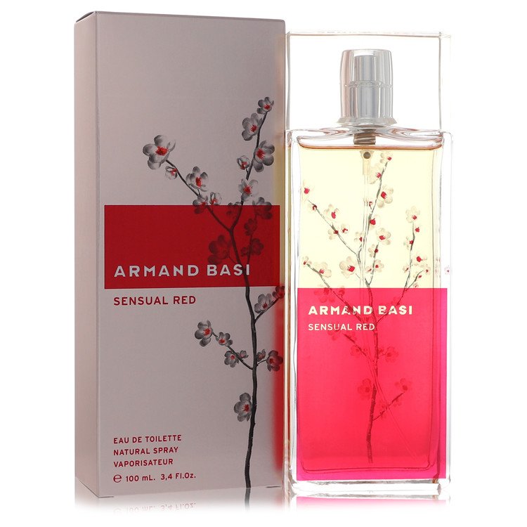 Armand Basi Sensual Red by Armand Basi Eau De Toilette Spray 3.4 oz Women