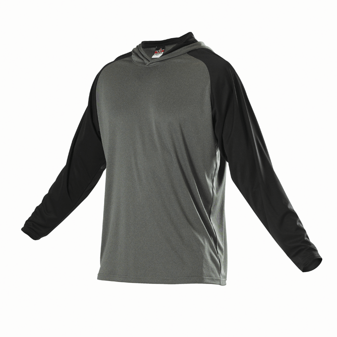 Badger Youth Heather and Solid Hoodie