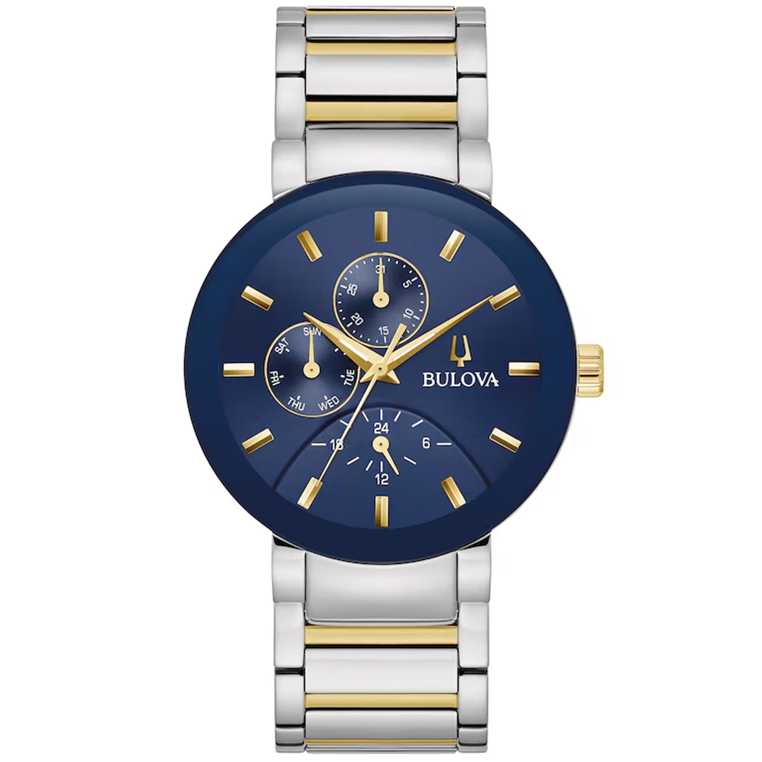 Bulova Men's Modern Blue Dial Watch 7833136332860