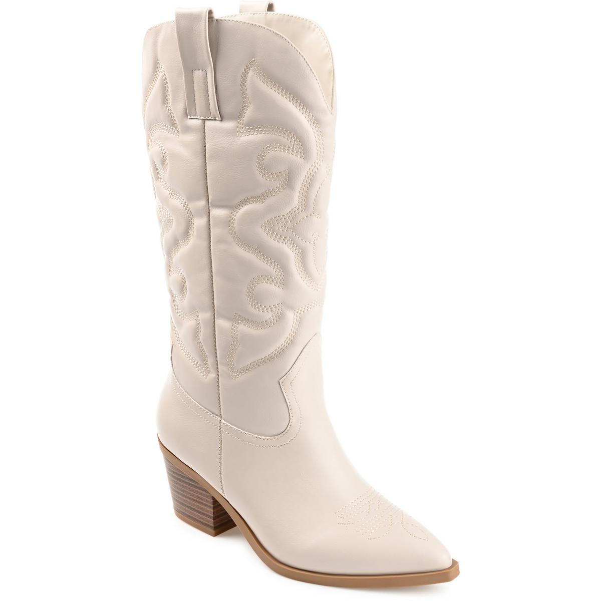 Chantry Faux Leather Pointed Toe Cowboy, Western Boots