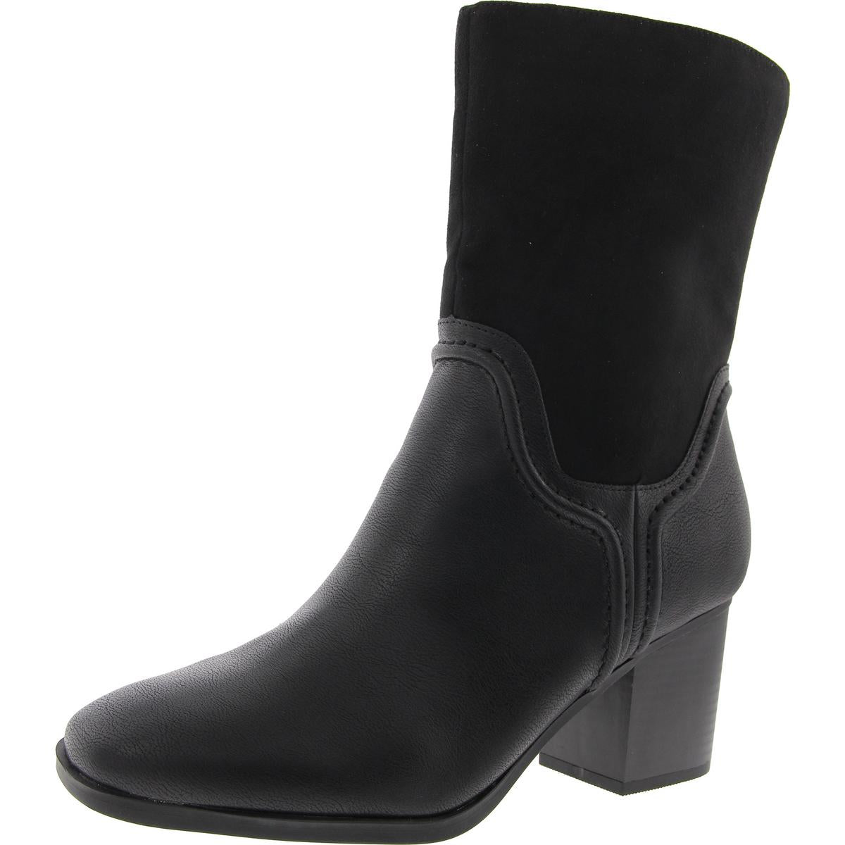 QUEENYP Laceless Motorcycle Boots