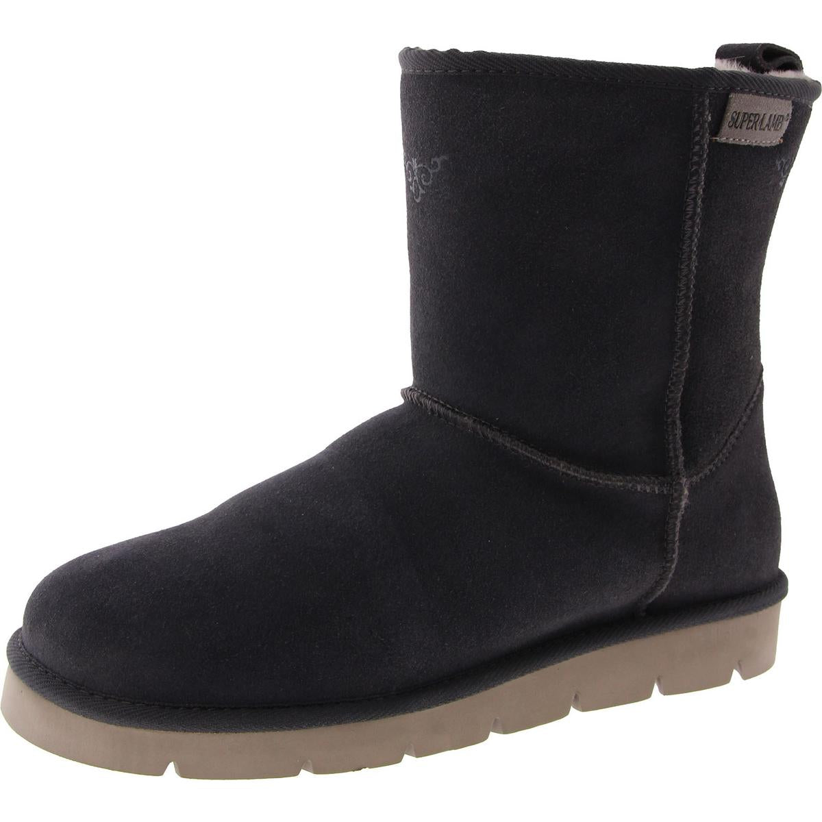 ARGALI 7.5 Leather Pull On Winter & Snow Boots