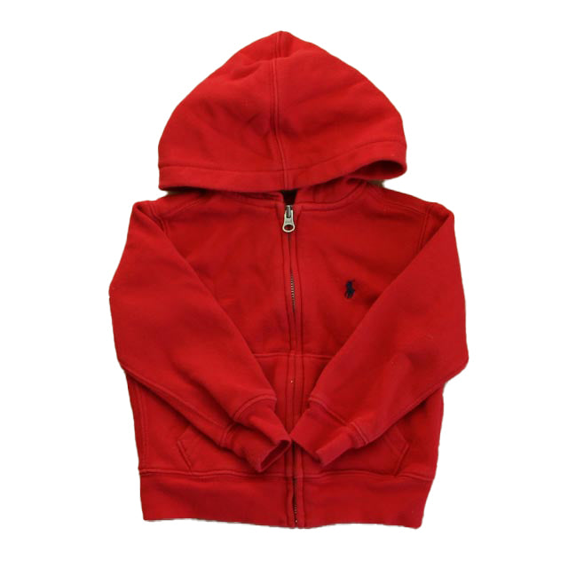 Ralph Lauren Boys Red Hoodie 7805827416124