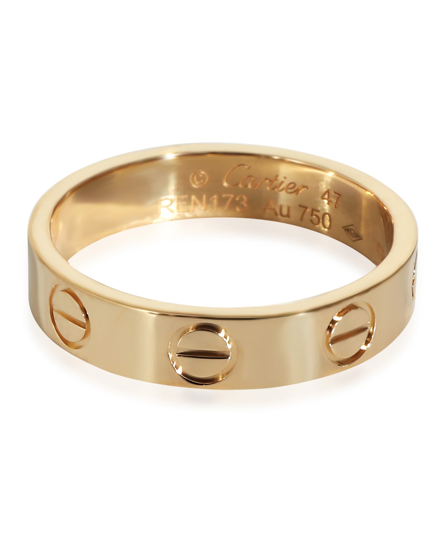 Cartier Love Wedding Band in 18K Yellow Gold 7748910809148