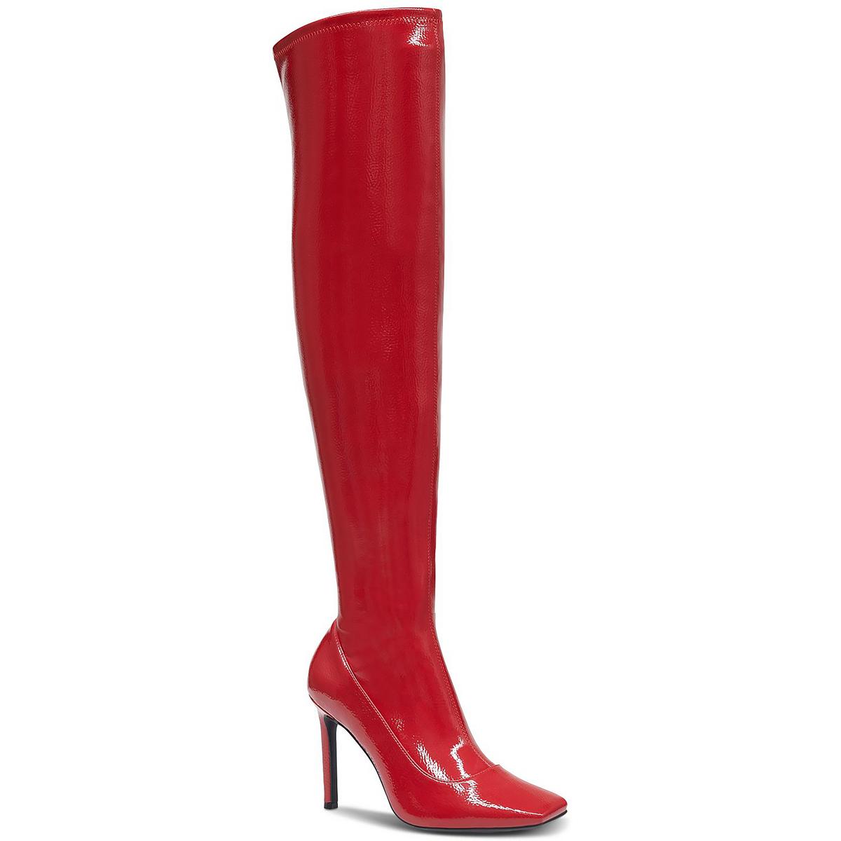 KEENAHP SQUARE TOE DRESSY Knee-High Boots