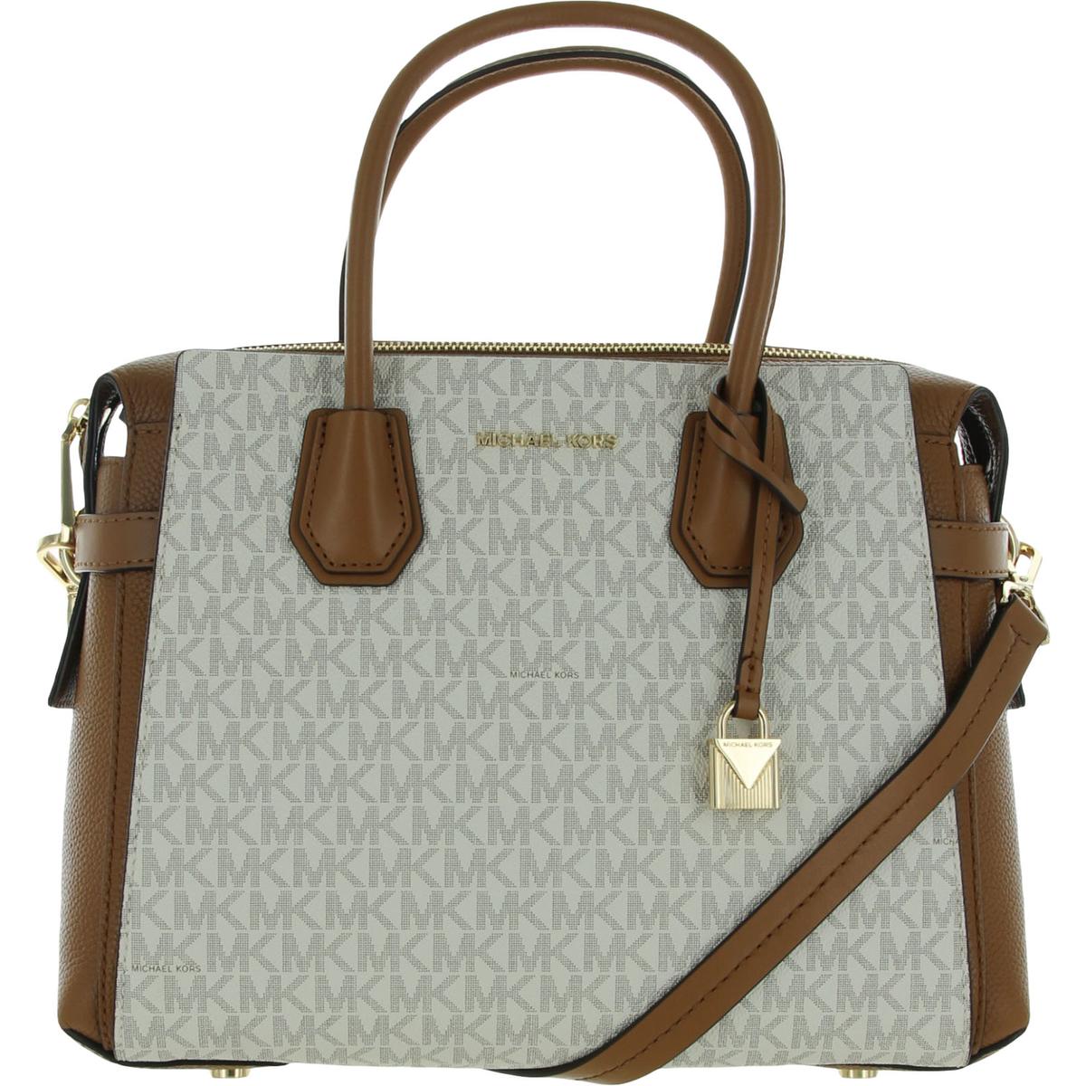 Mercer Belted Leather Shoulder Satchel Handbag