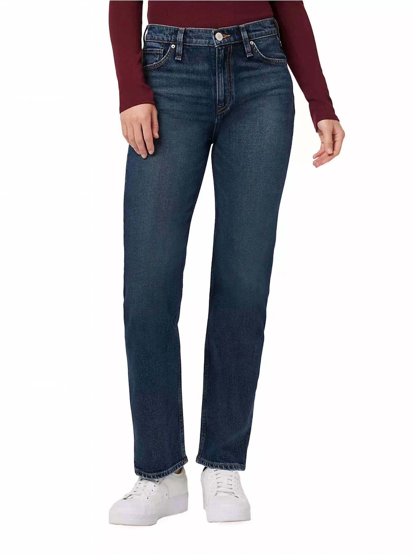 Remi High-Rise Straight Jeans In Terrain 7749061705788