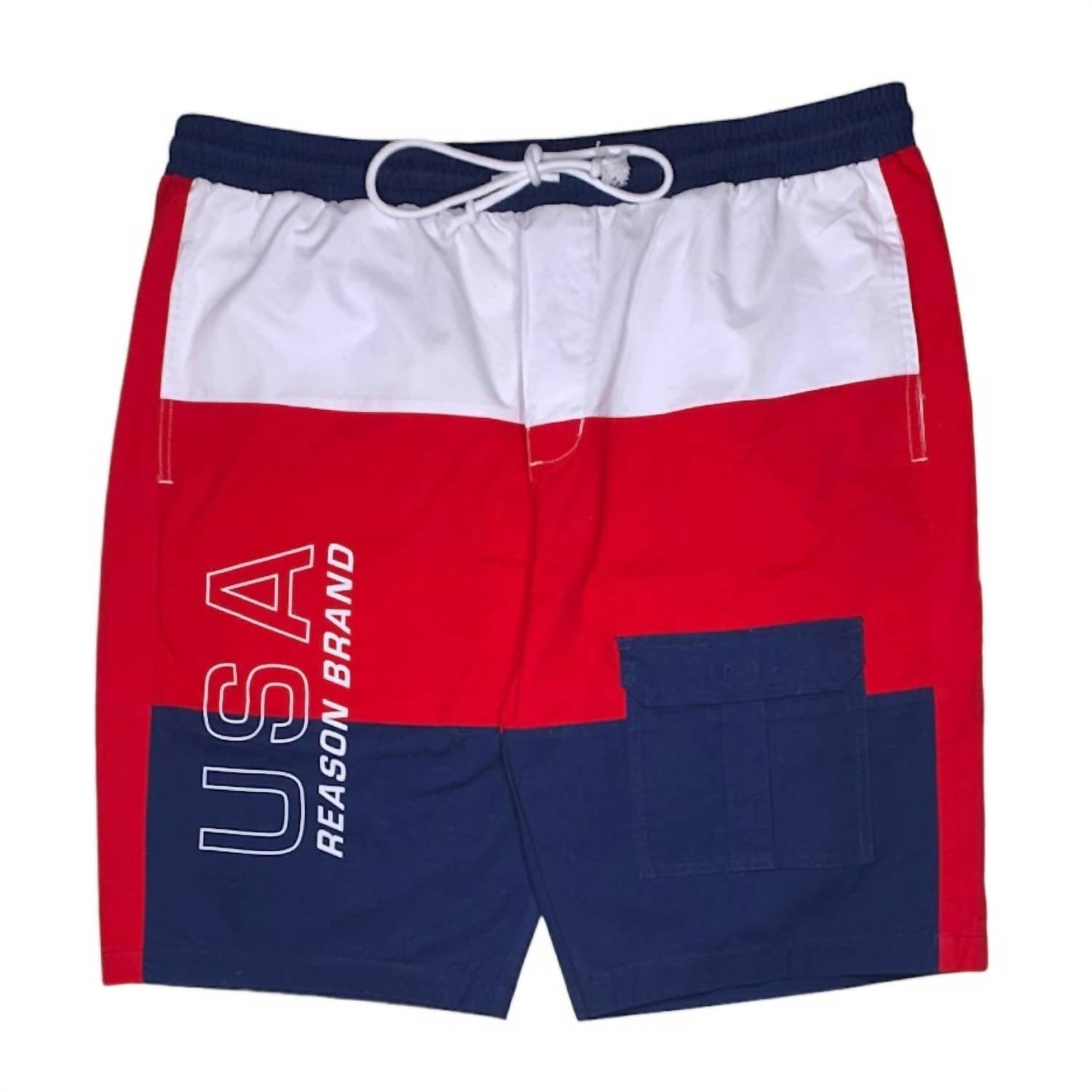 Men's Usa Short In Red/white/blue 7733691088956