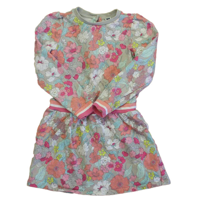 Janie and Jack Girls Beige Floral Dress 7805960683580