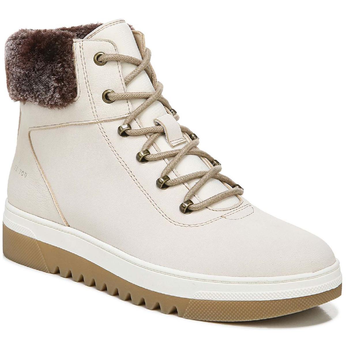 Gear Up Lace up Shearling Boots