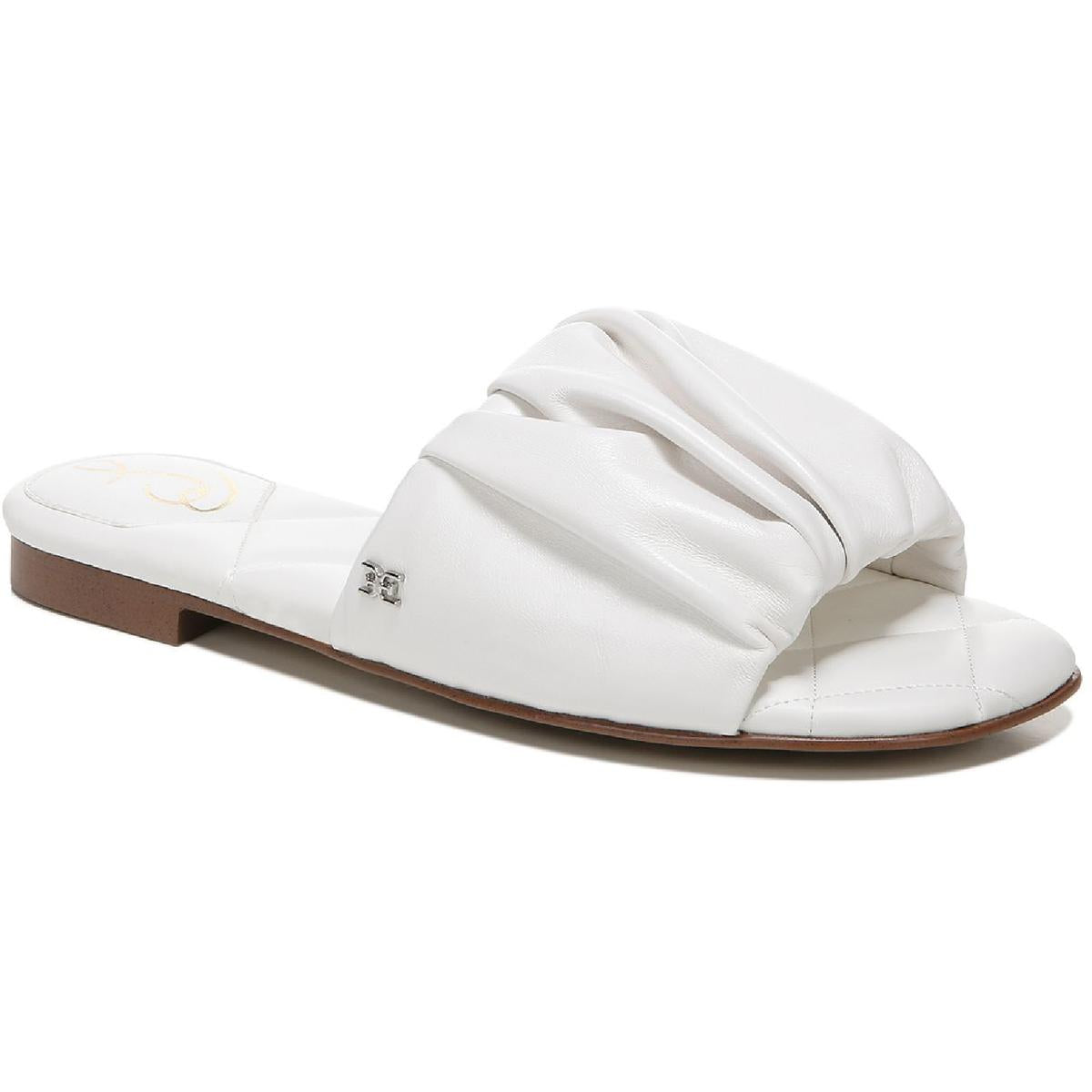 Briar Leather Open Toe Flat Sandals