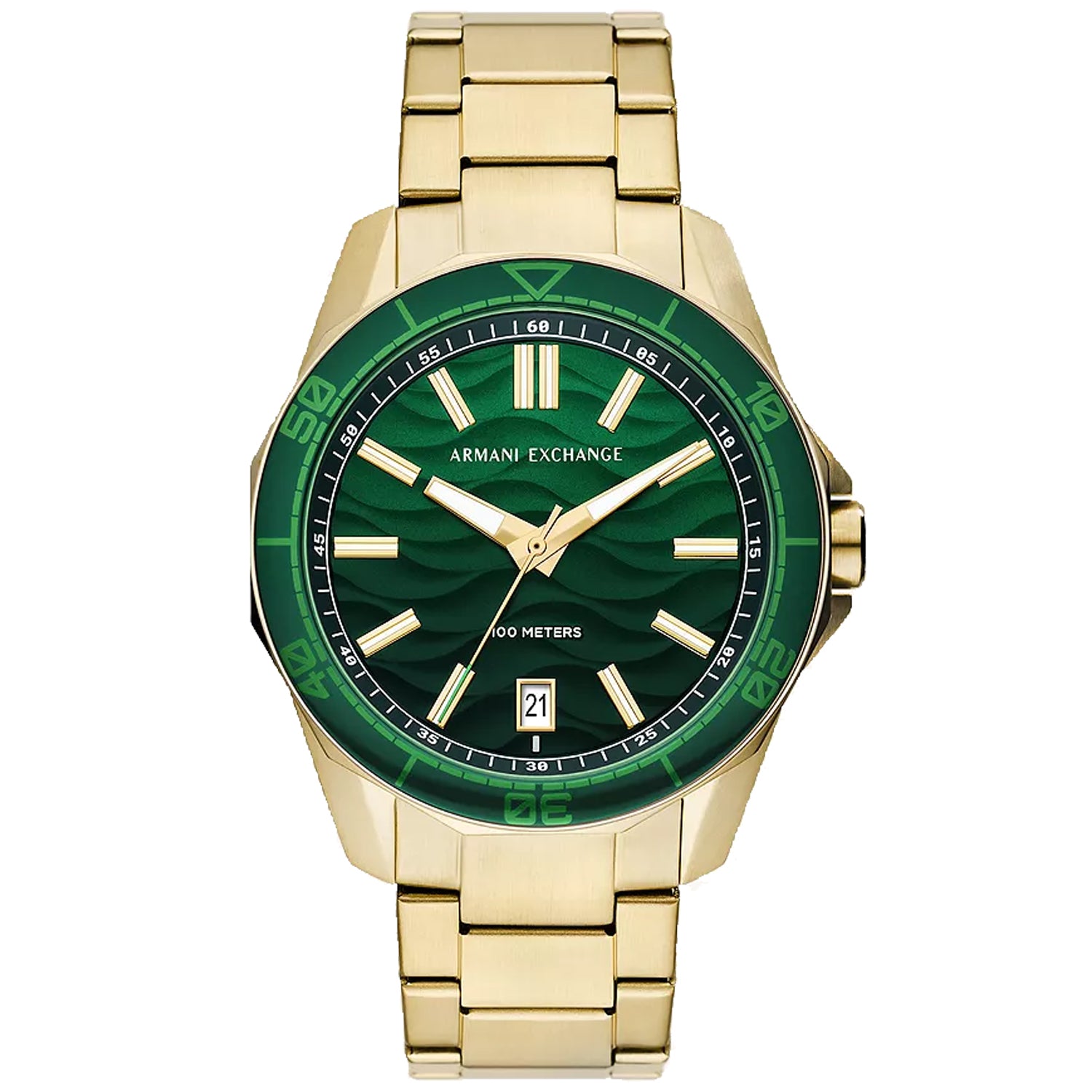 Armani Exchange Men's Spencer Green Dial Watch 7832900304956