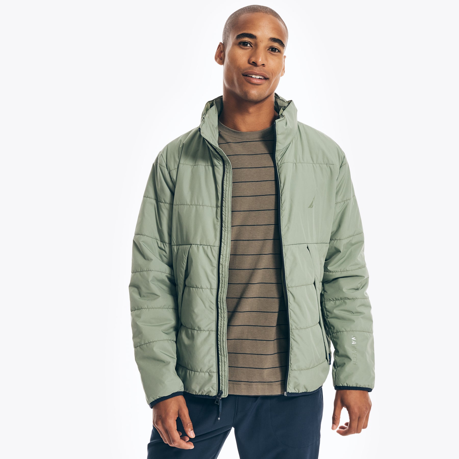 Nautica Mens Navtech Packable Jacket