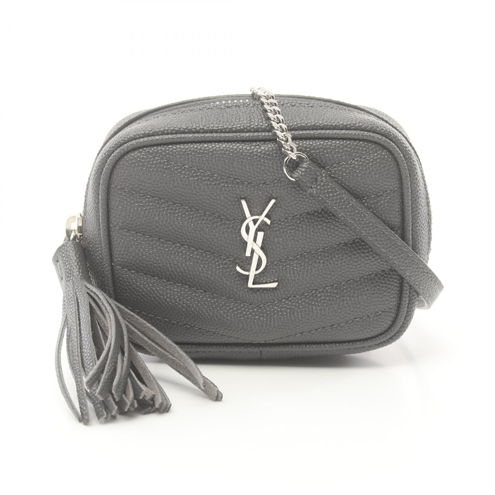 Yves Saint Laurent Baby Lou Shoulder Bag Leather Shoulder Bag