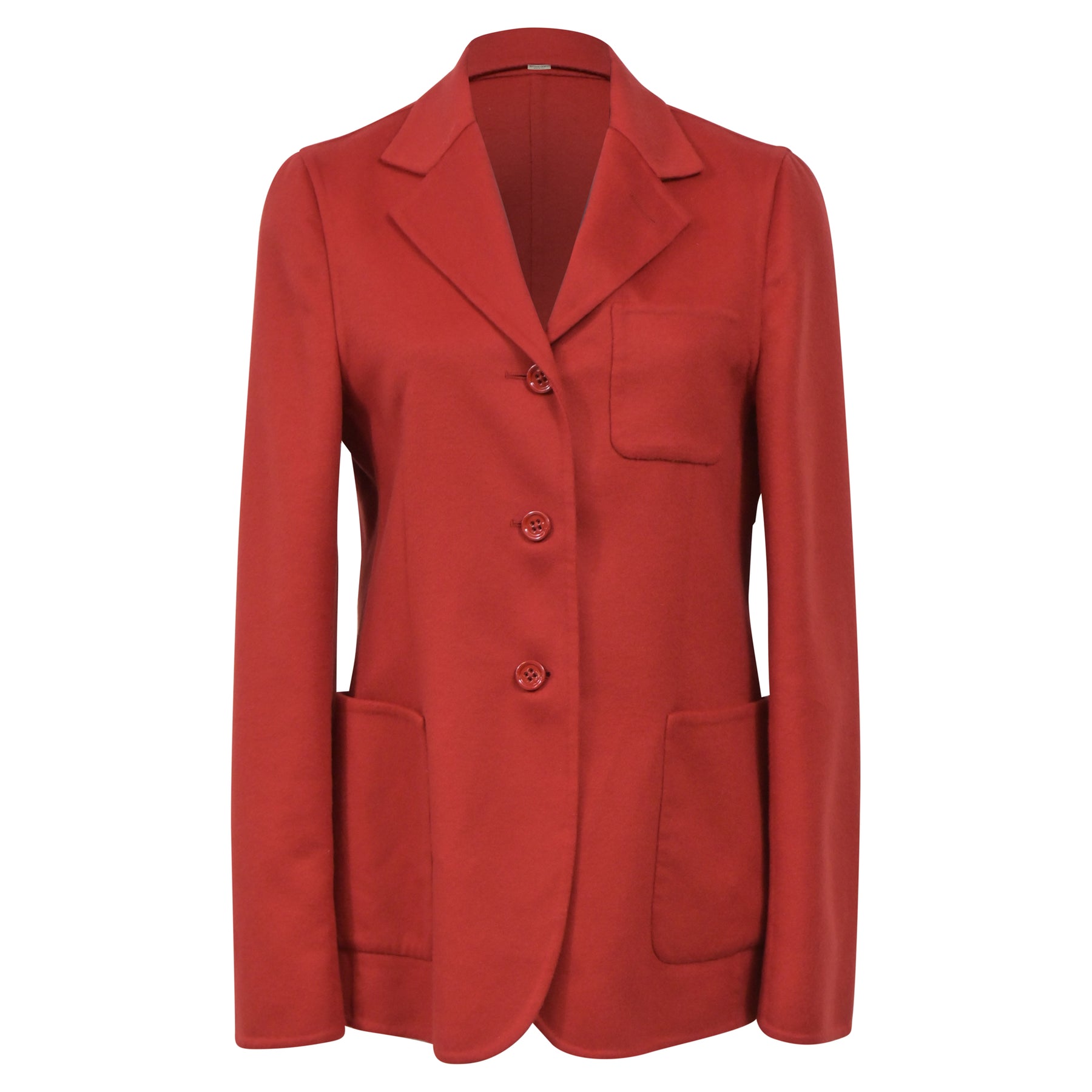 Bottega Veneta Blazer in Red Wool 7833146458172