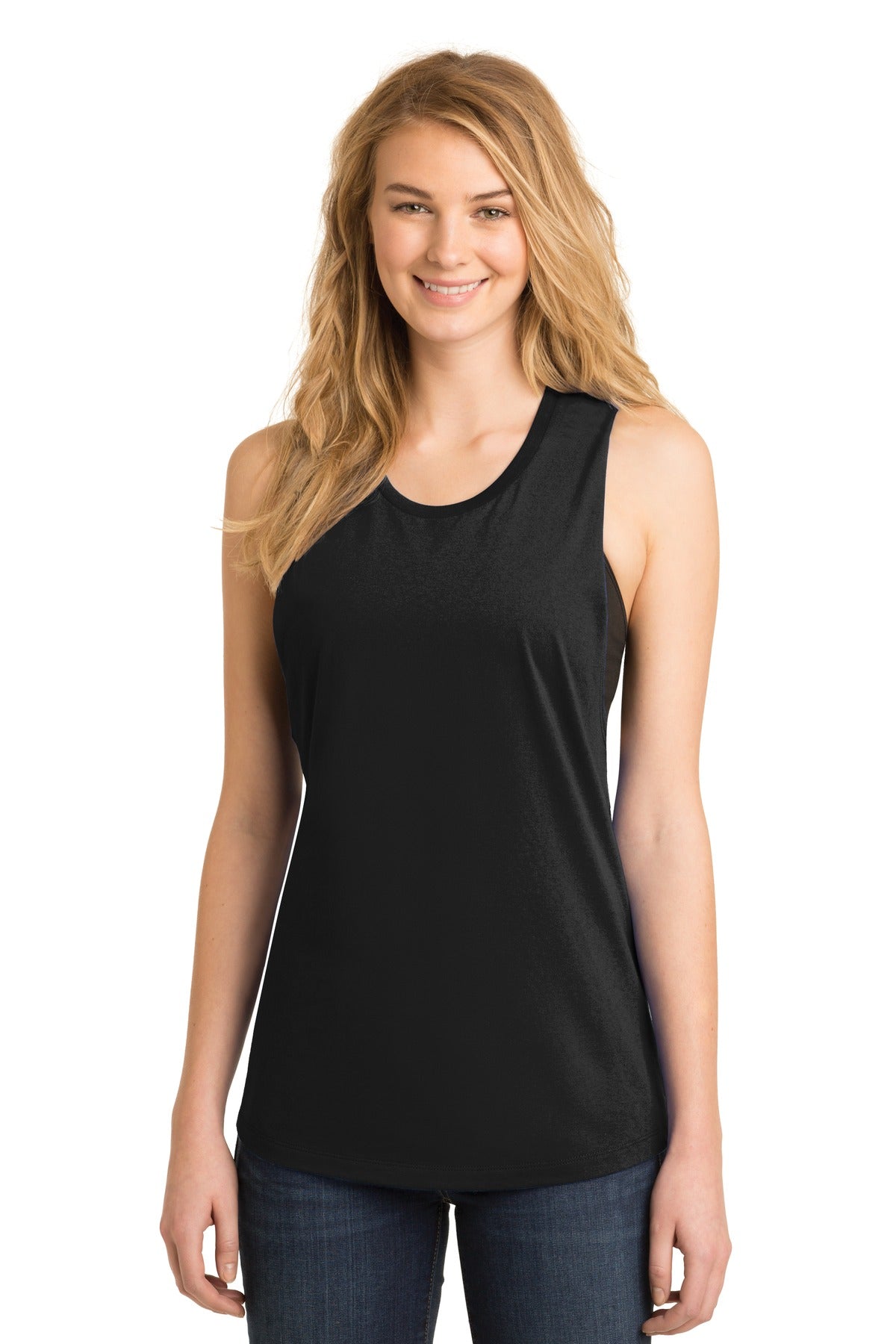 District Women's Fitted V.I.T. Festival Tank. DT6301