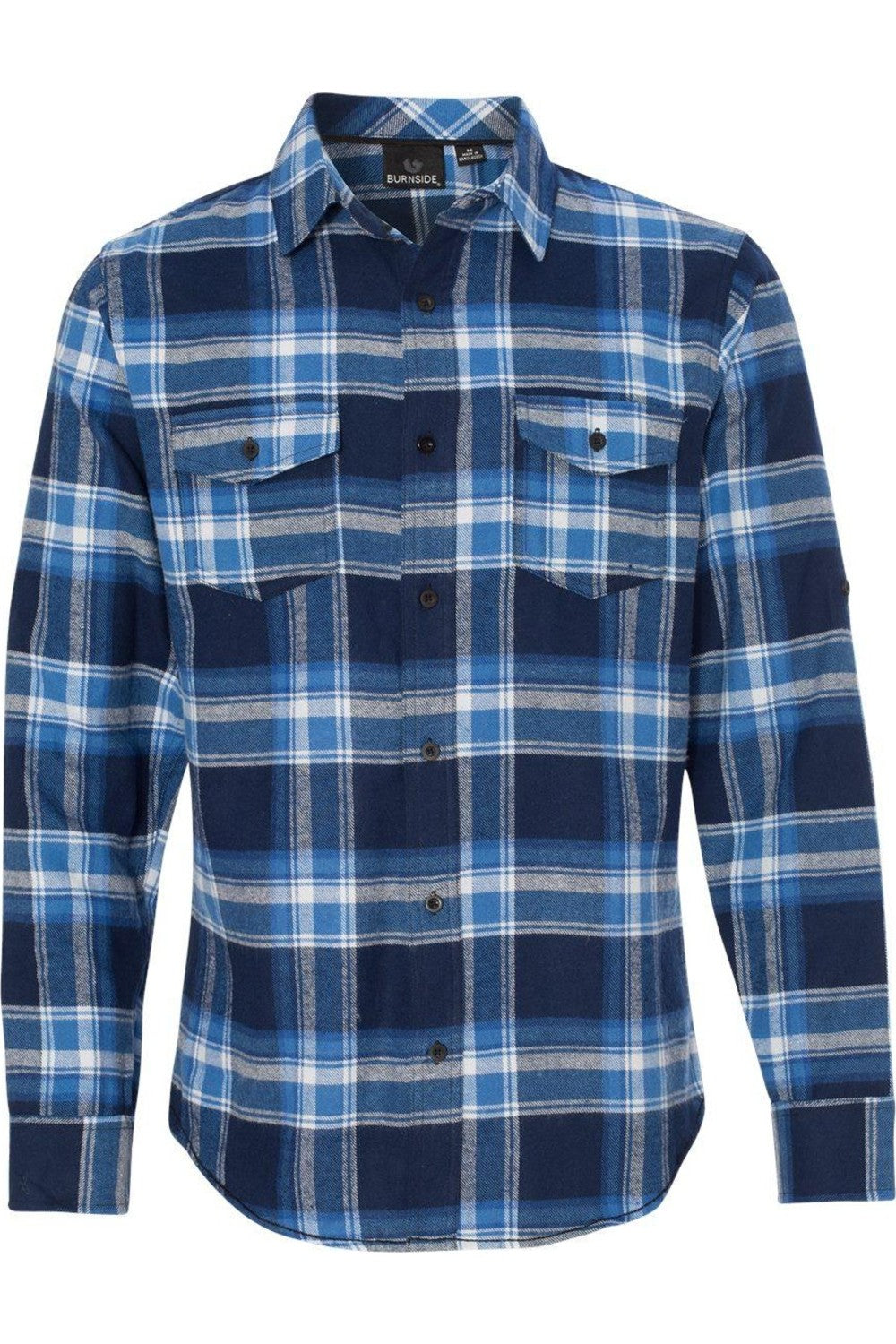 Burnside Yarn-Dyed Long Sleeve Flannel Shirt 7824348381244