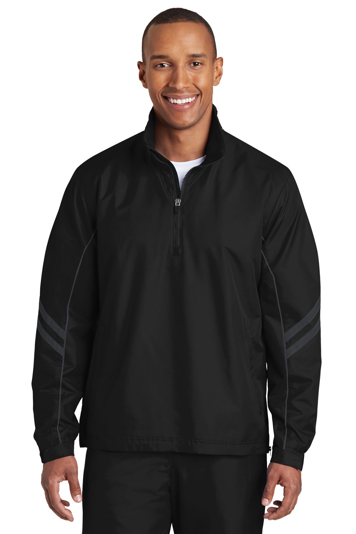 Sport-Tek Men's Shield Ripstop 1/2-Zip Pullover