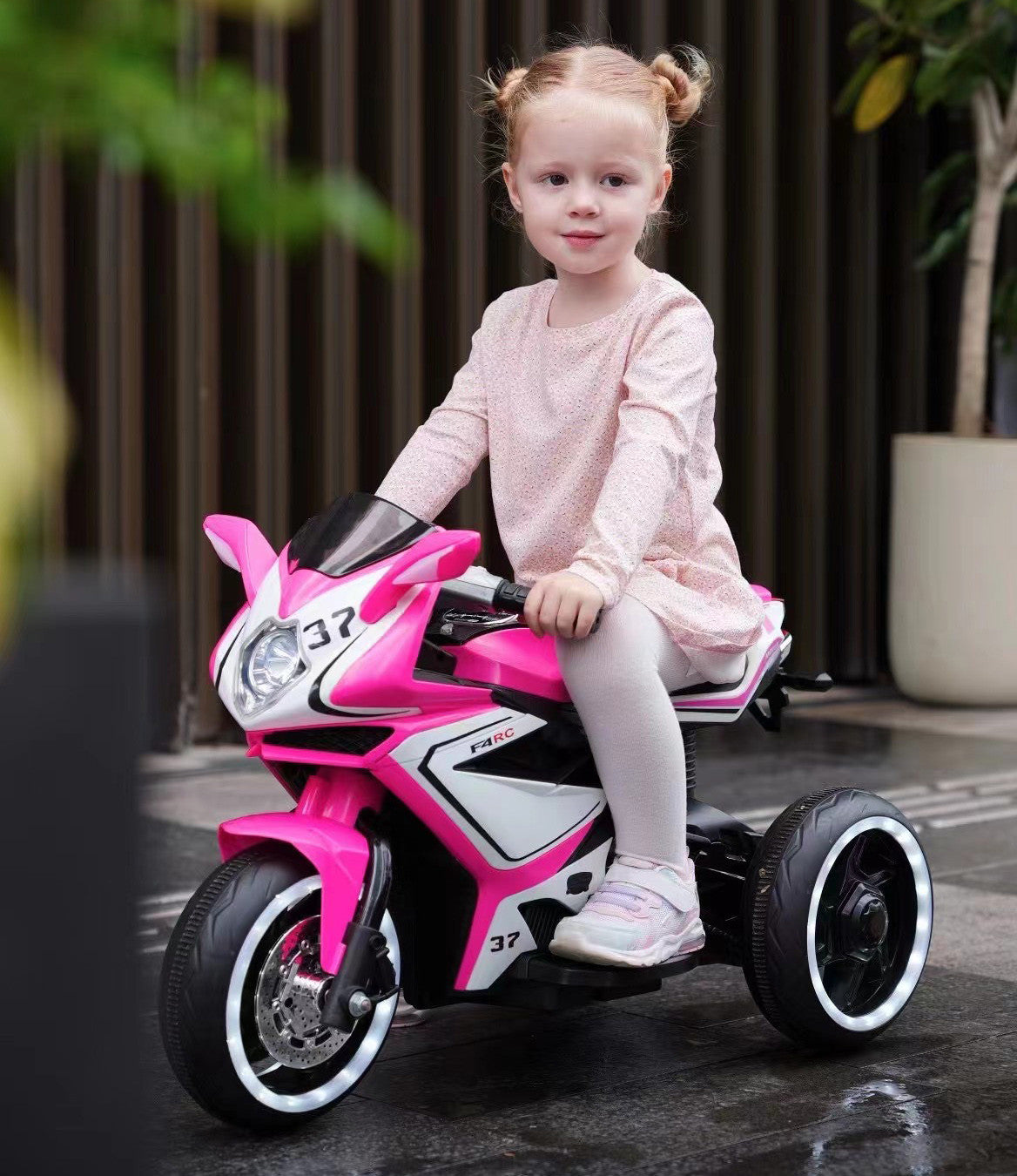 Streamdale Electric Ride On Motorcycle for 3-4 Years Girl 7832650088508