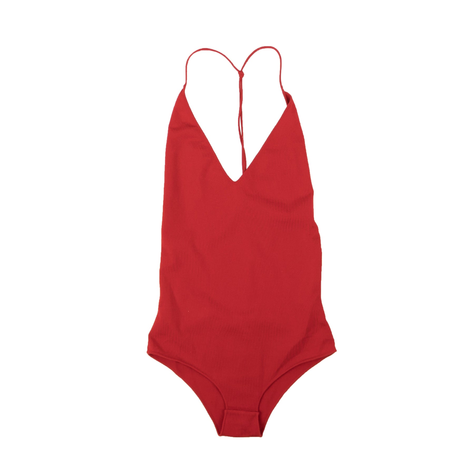 Bottega Veneta Knit Bodysuit - Red 7554441412668