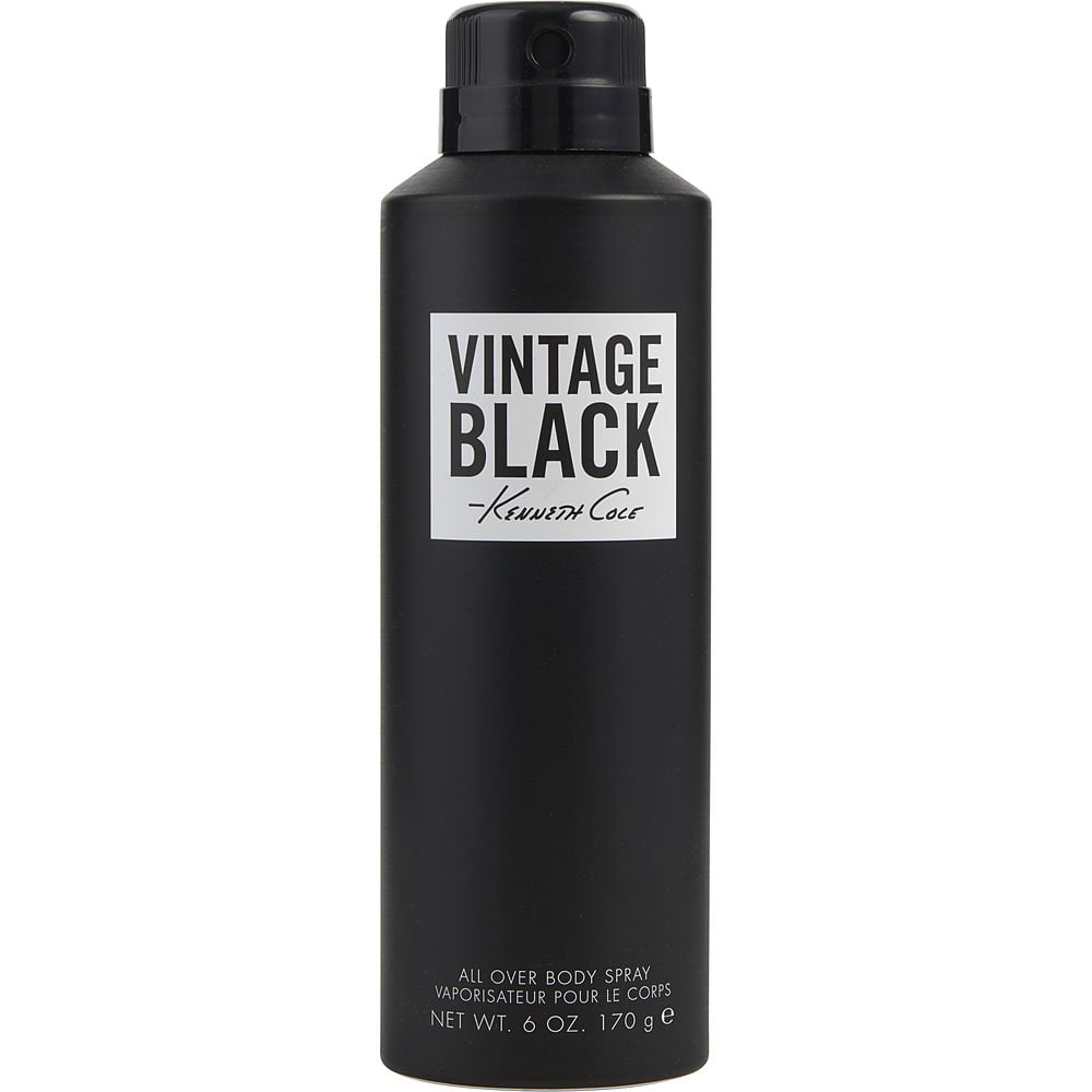 Vintage Black By Kenneth Cole All Over Body Spray 6 Oz Men 7827762806844