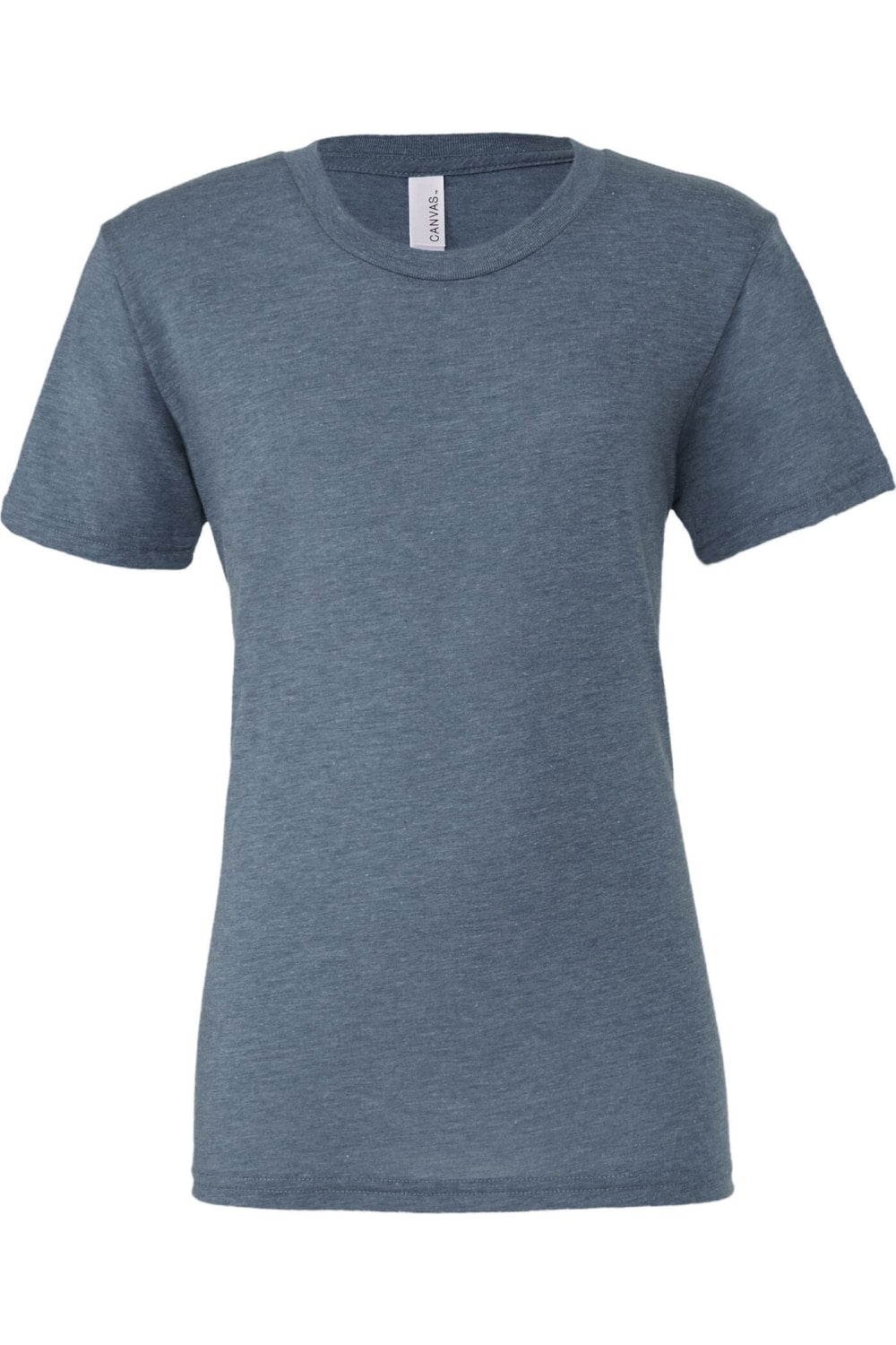 Canvas Mens Triblend Crew Neck Plain Short Sleeve T-Shirt 7827836862524