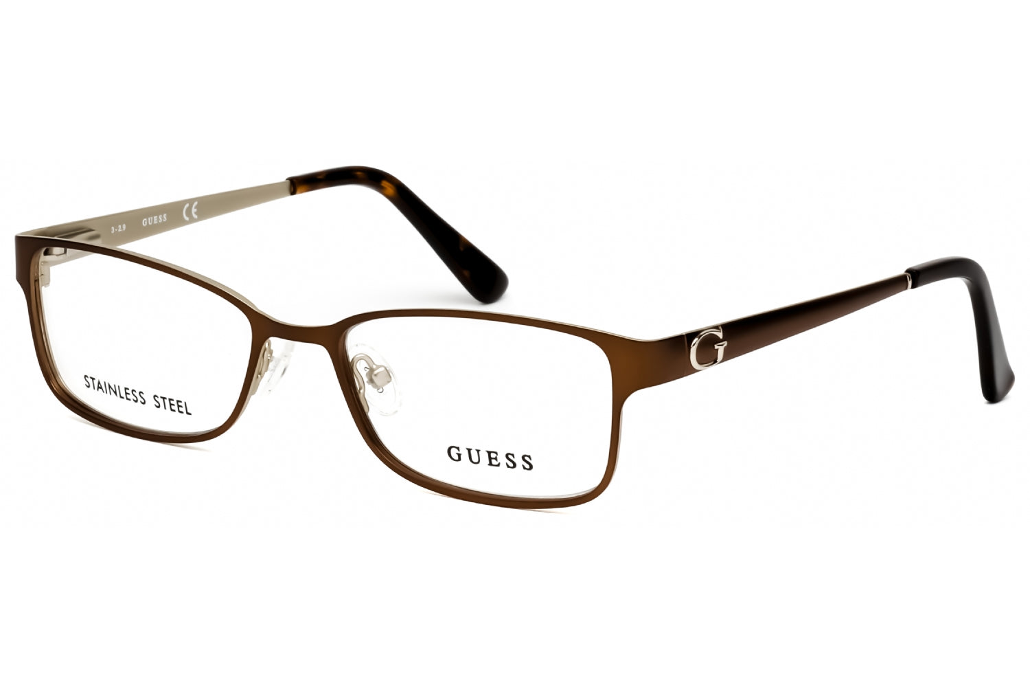 Guess GU2568 050 Rectangular Eyeglasses 52 mm
