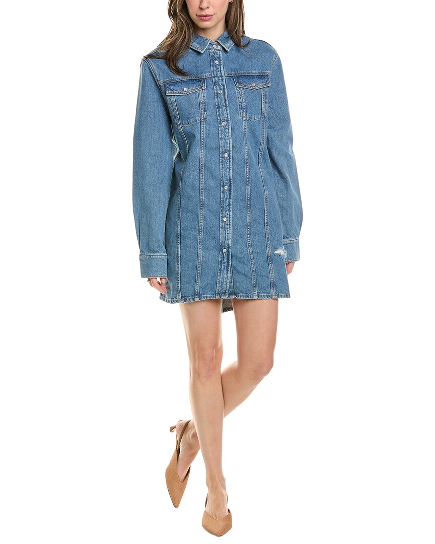 IRO Long Sleeve Shirt Dress