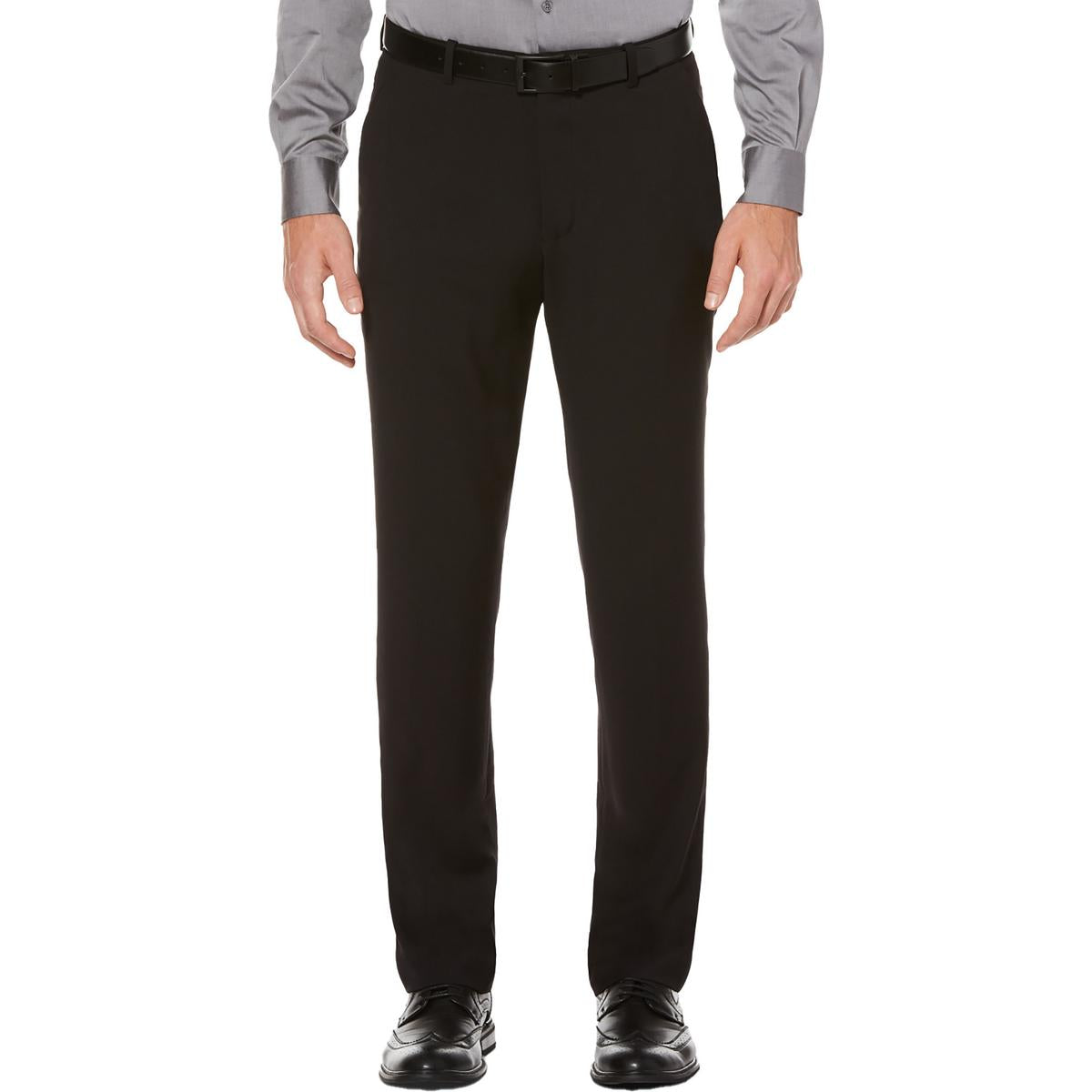 Flat Front Trousers Dress Pants