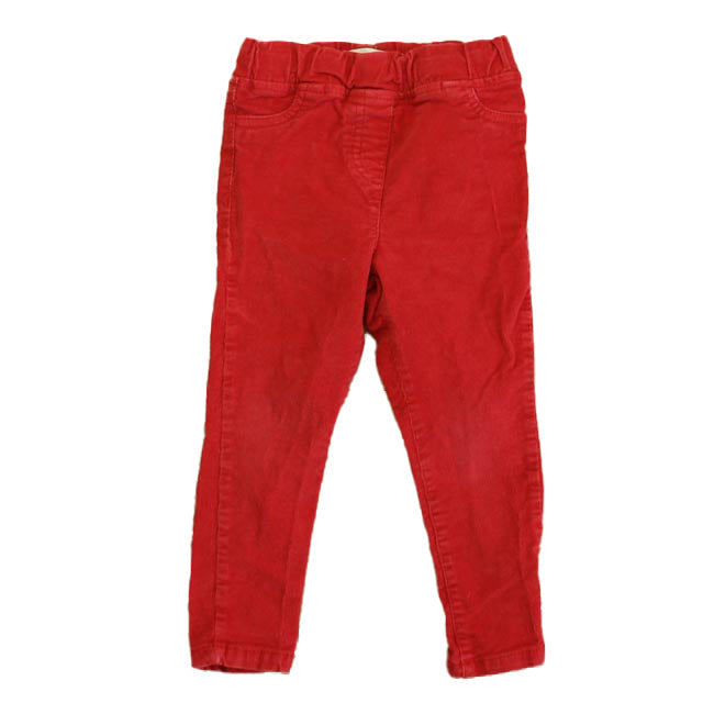 Boden Girls Red Corduroy Pants 7805833510972