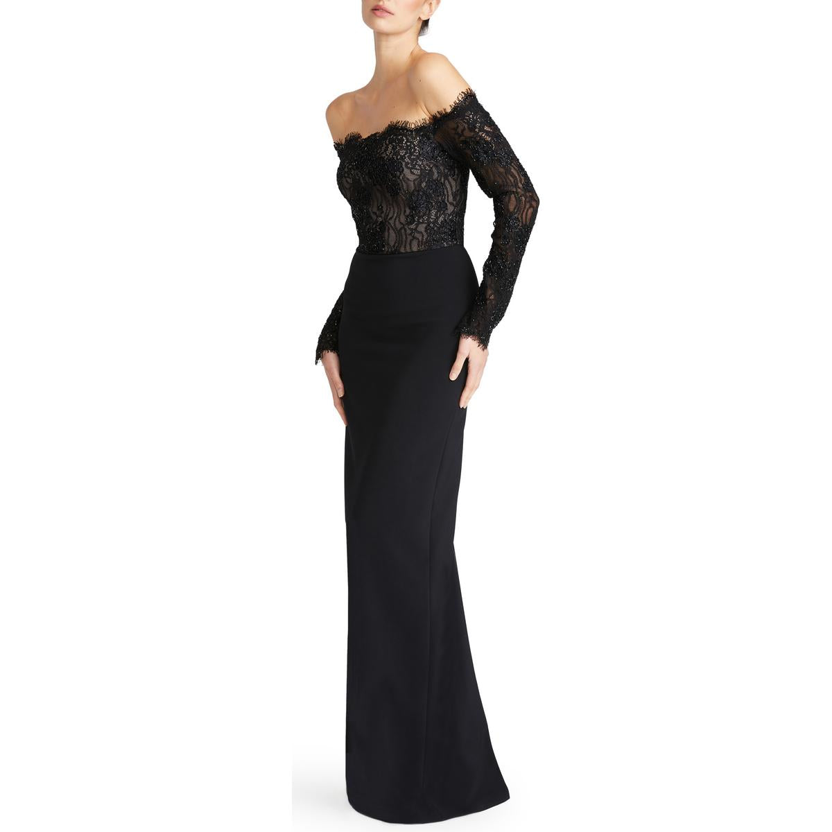 Andrina Beaded Evening Dress
