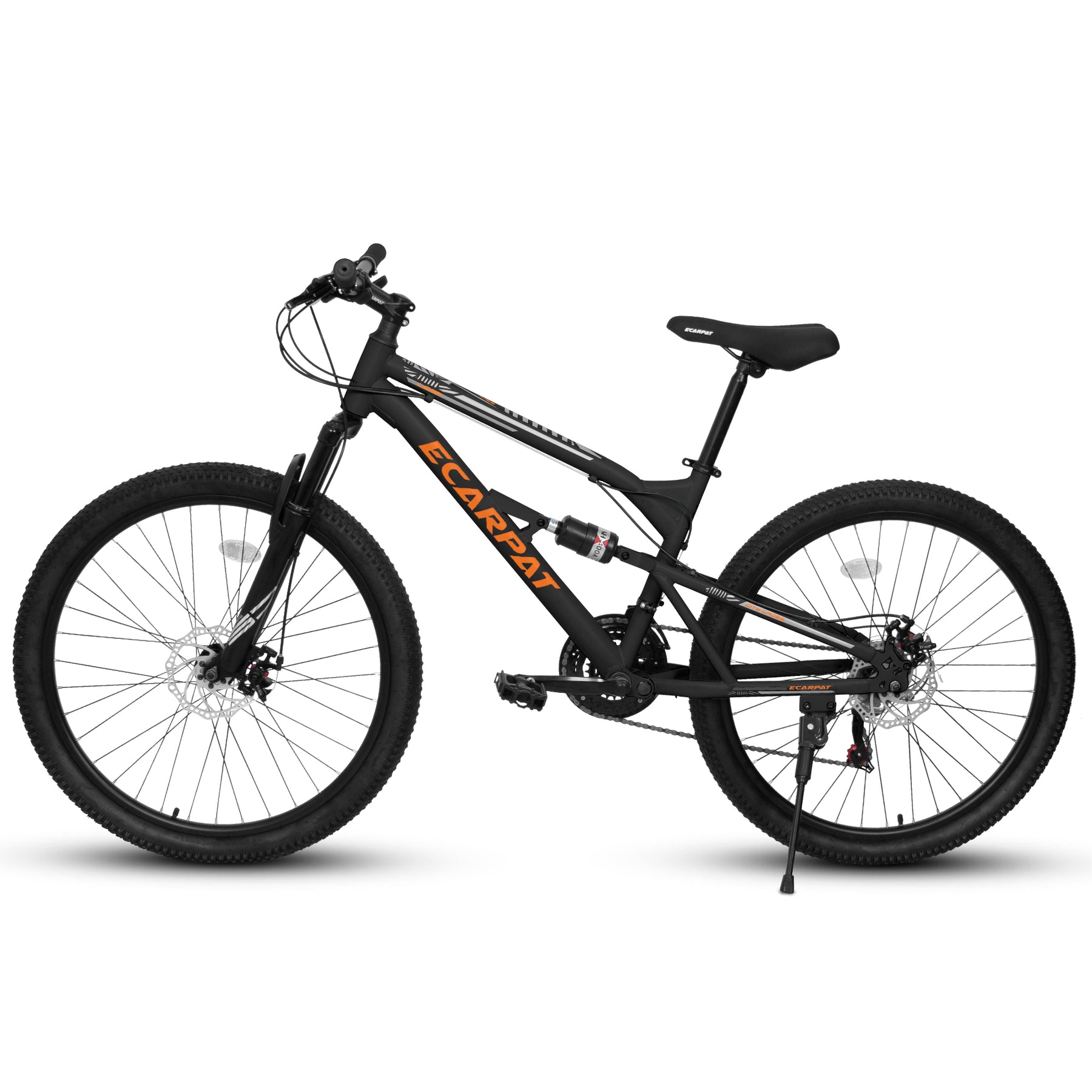 Streamdale A26207 26 Inch Aluminum Frame Shock Fork Plus Shock Absorber 21-speed Unisex Mountain Bike 7832649629756