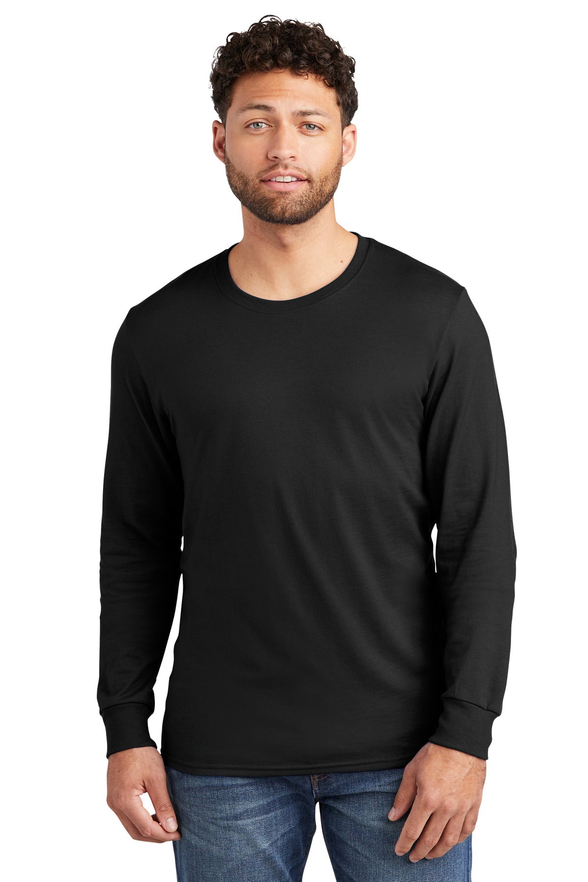 JERZEES Men's Premium Blend Ring Spun Long Sleeve T-Shirt