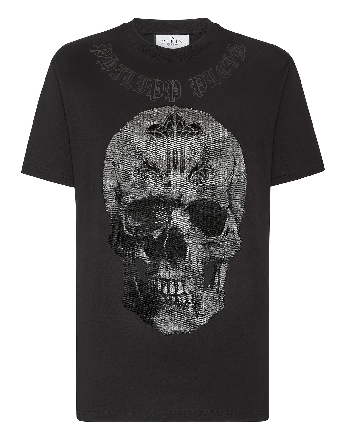 T-shirt Round Neck SS Gothic Banner