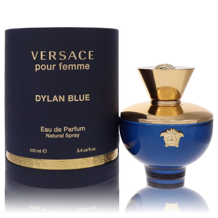 Versace Pour Femme Dylan Blue by Versace Eau De Parfum Spray 3.4 oz Women