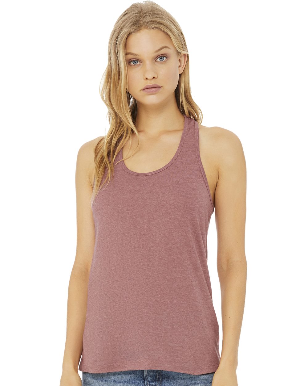 BELLA + CANVAS Women's Jersey Racerback Tank. BC6008