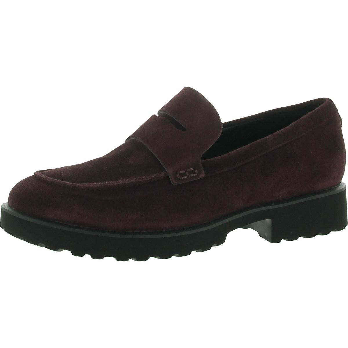 Newburg Suede Lug Sole Loafers