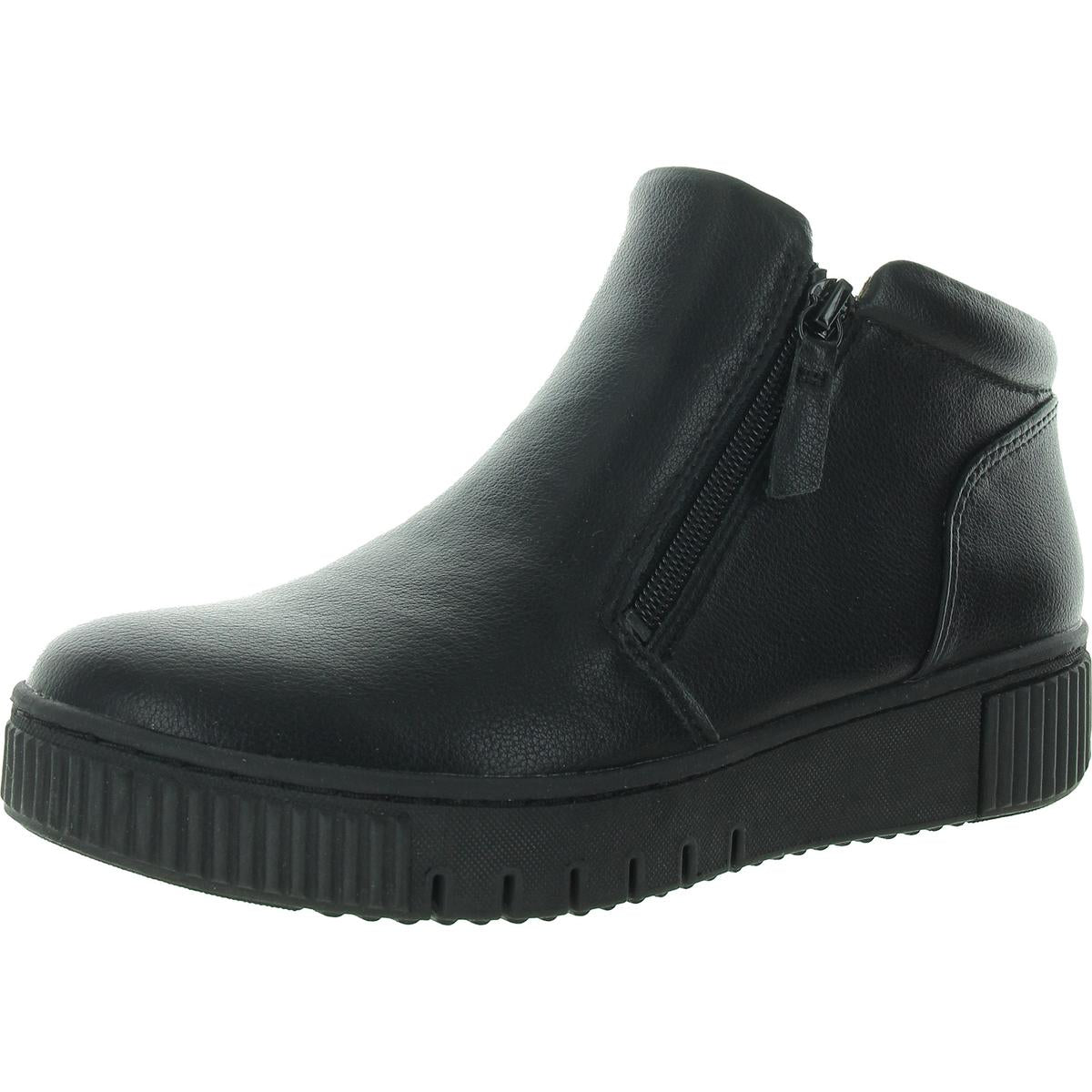 Turner Mid Faux Leather Comfort Booties