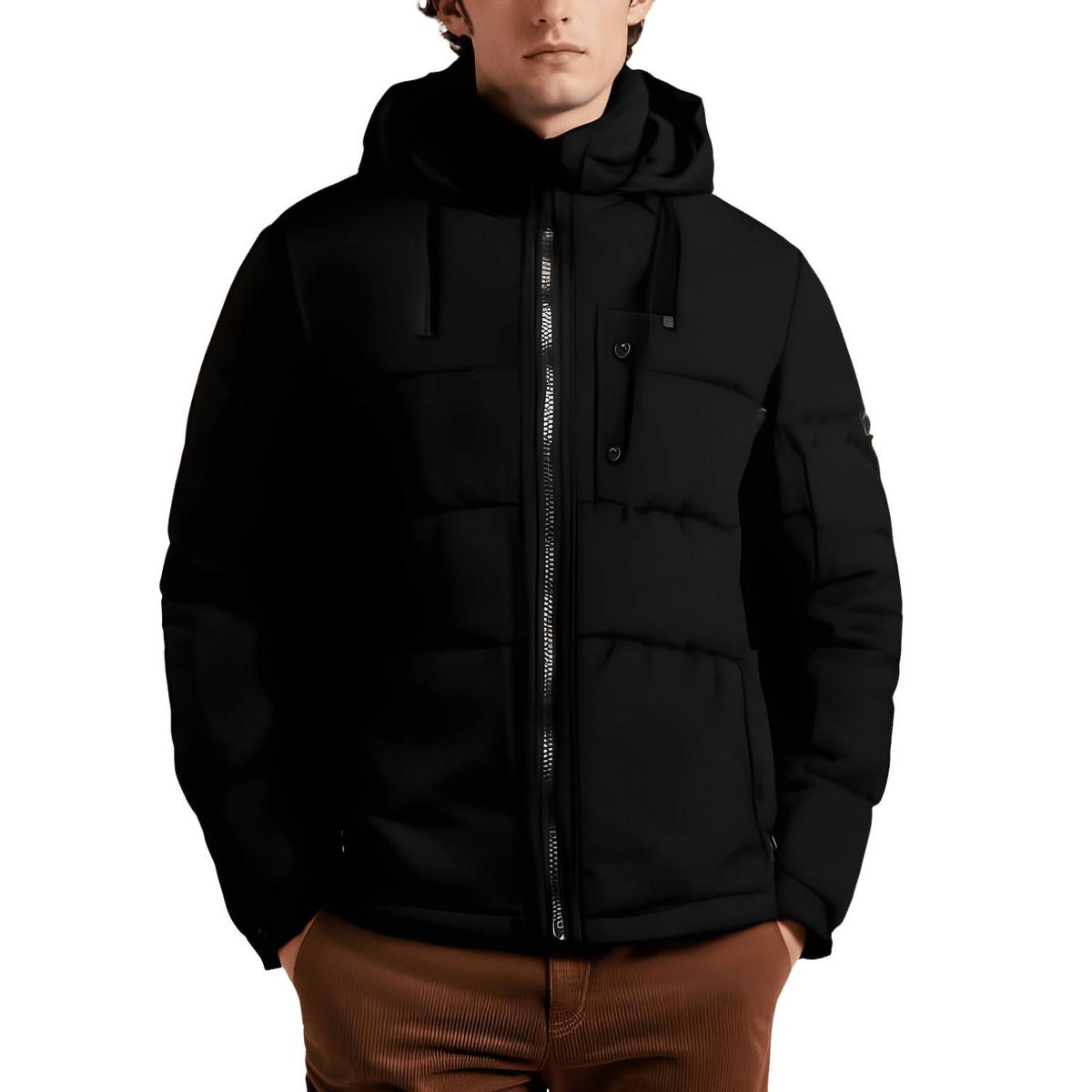 Water Resistant Quilted Puffer Jacket