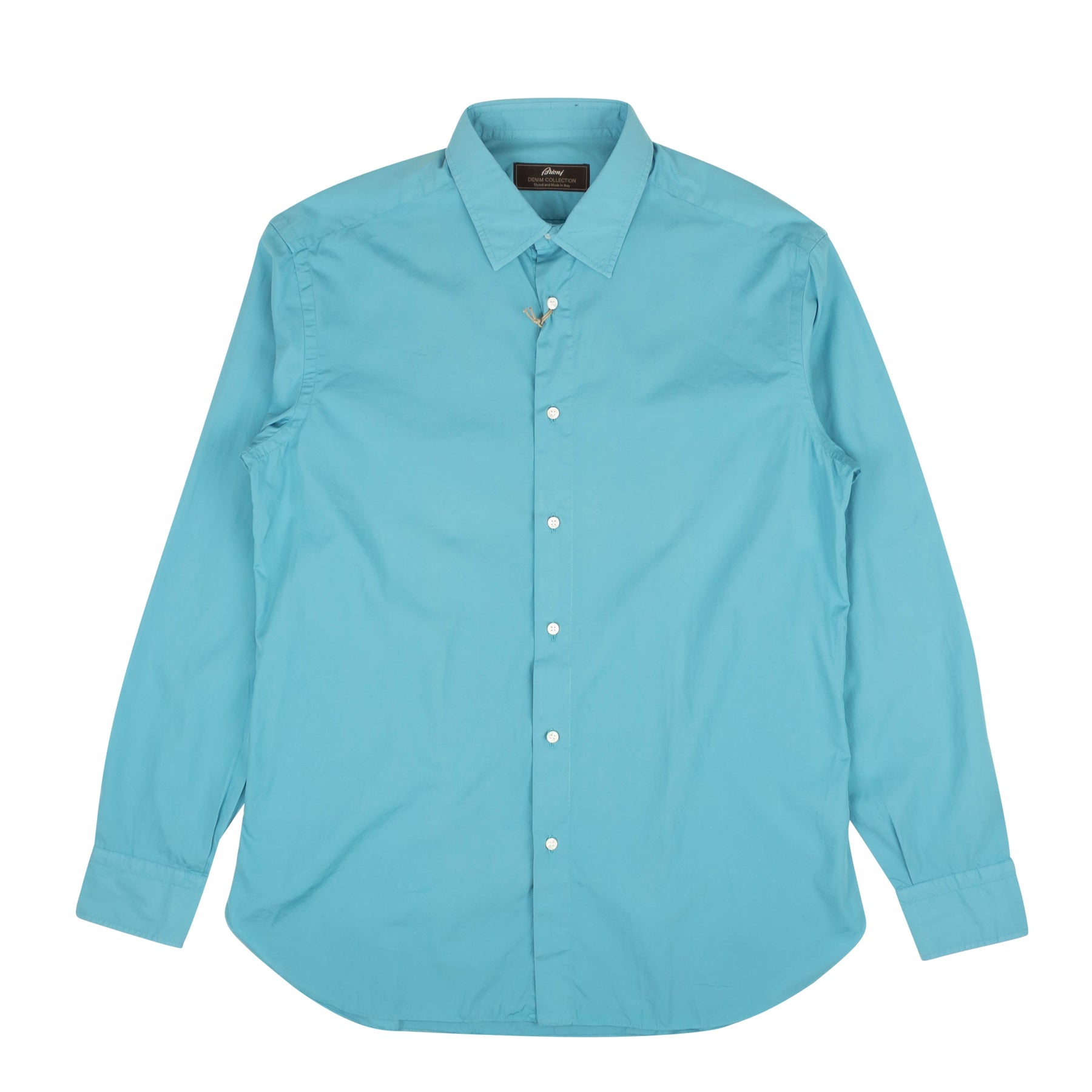 Brioni Slim Fit Casual Shirt - Teal
