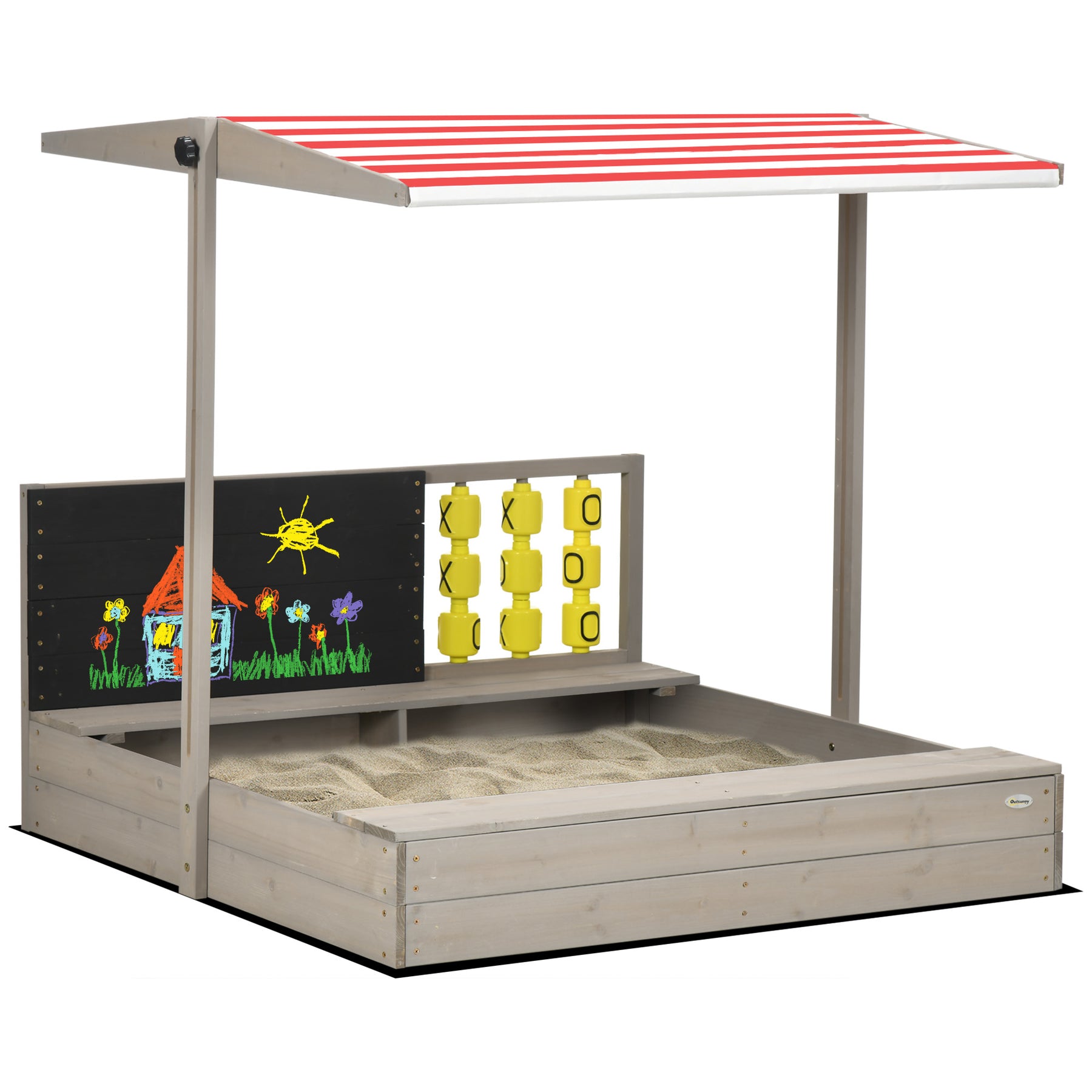 Streamdale Kids Sandbox with Cover 7832822186044