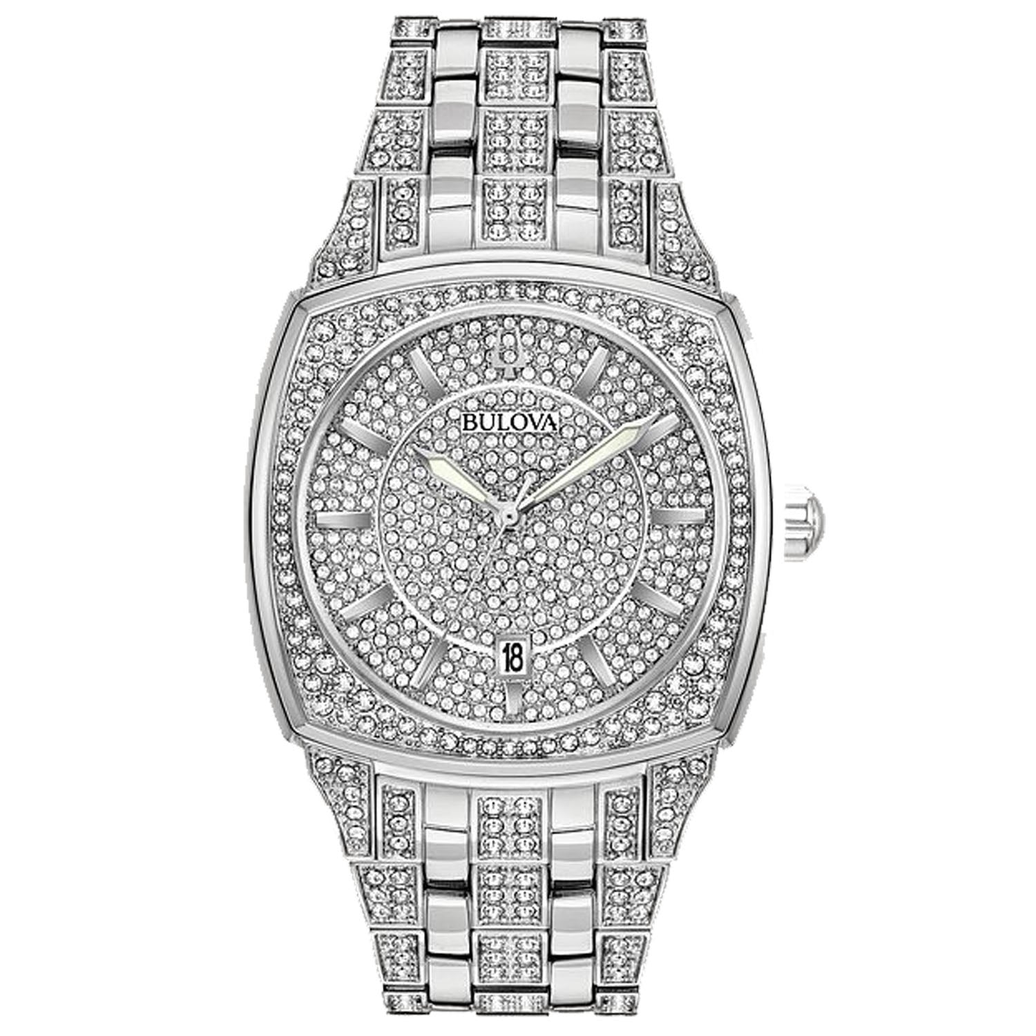 Bulova Men's Phantom Silver Dial Watch