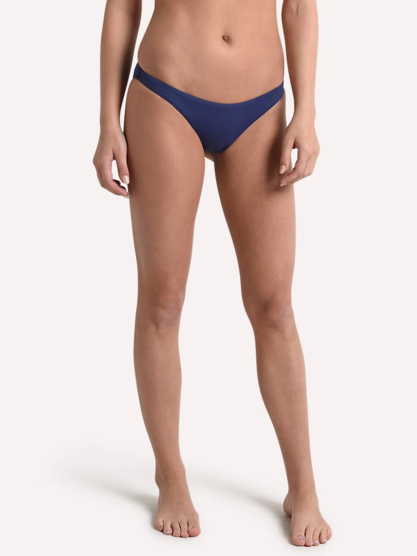 Luciana Full Coverage Bottom In Deep Blue Ecolux