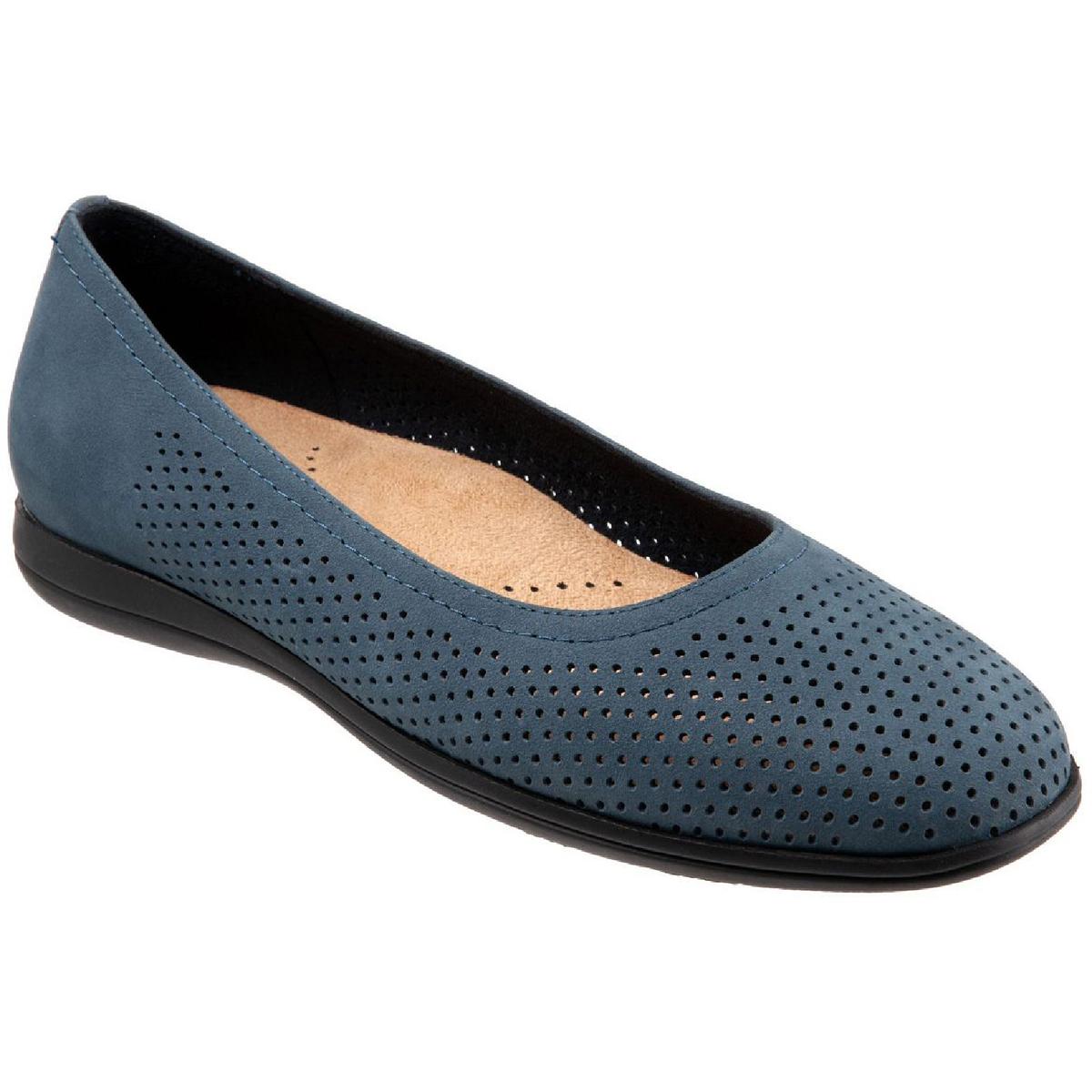 Darcey Leather Slip On Flats